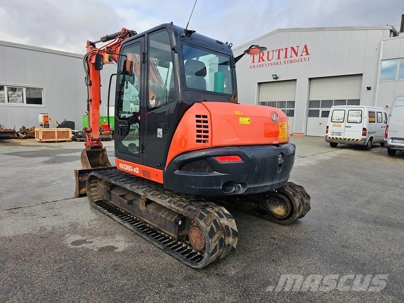 Kubota KX 080-4 Közepes (midi) kotrók 7 t - 12 t