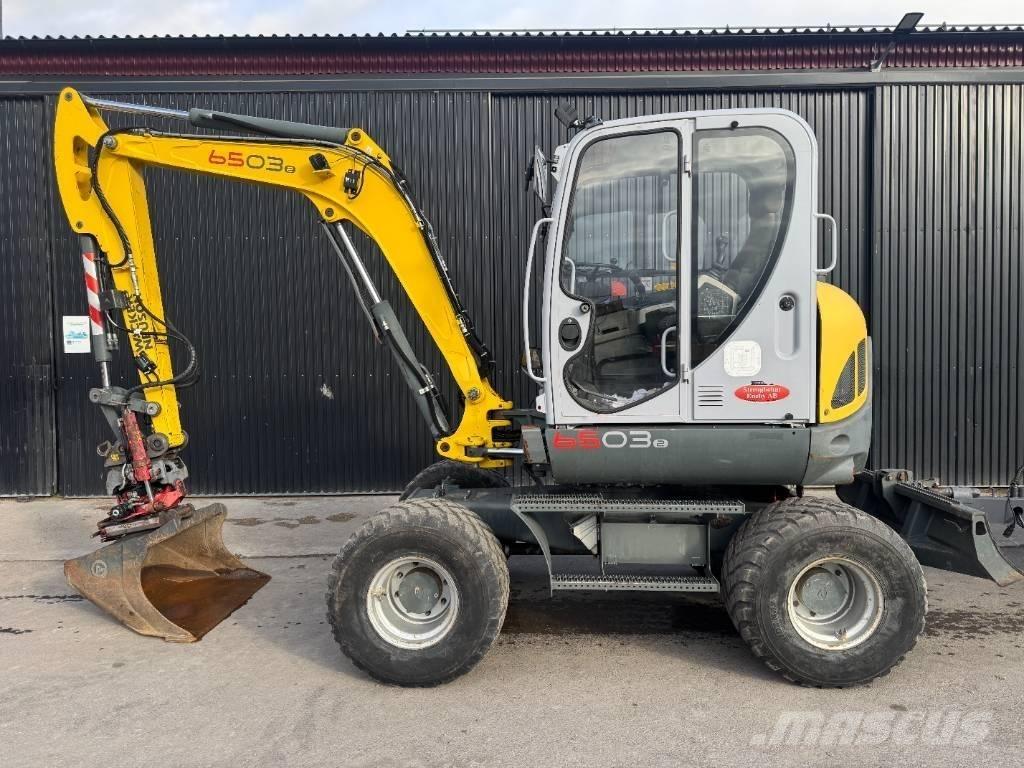 Wacker Neuson 6503 Gumikerekes kotrók