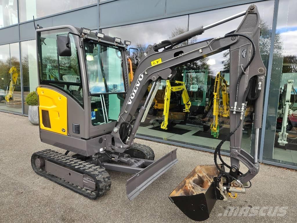 Volvo EC 20 E Mini kotrók < 7t