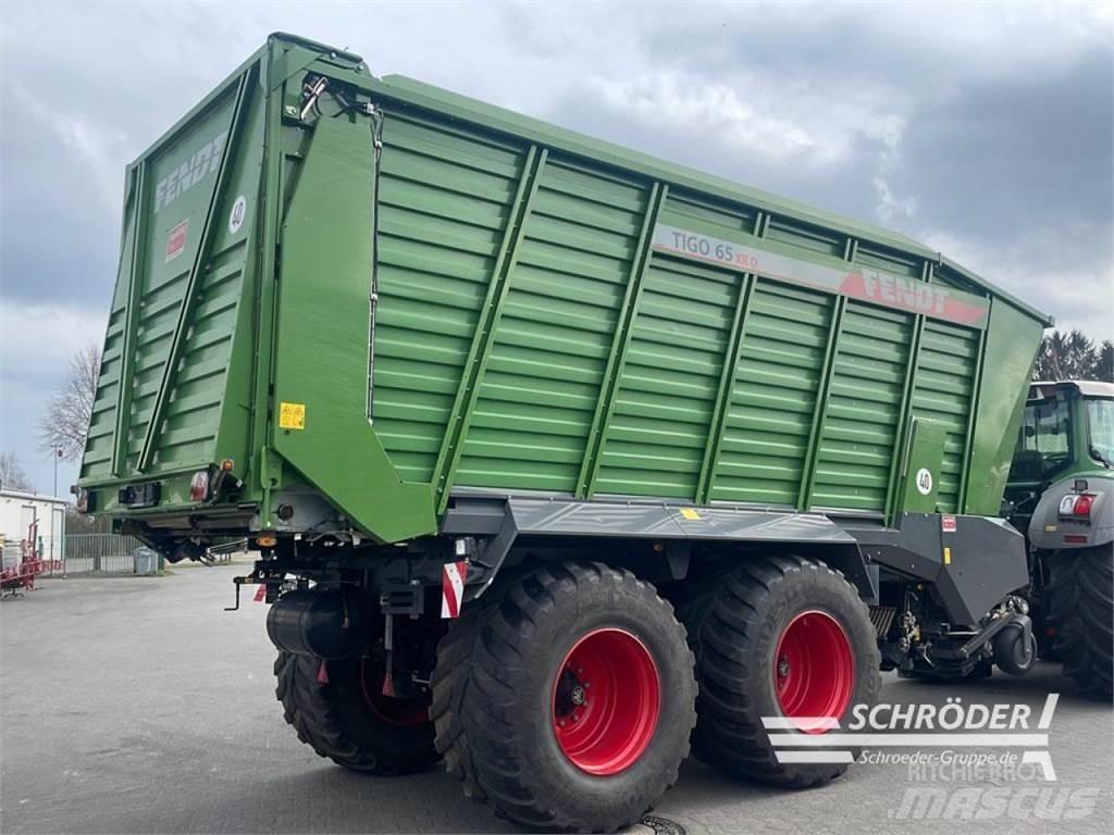 Fendt TIGO 65 XR Önrakodó pótkocsik