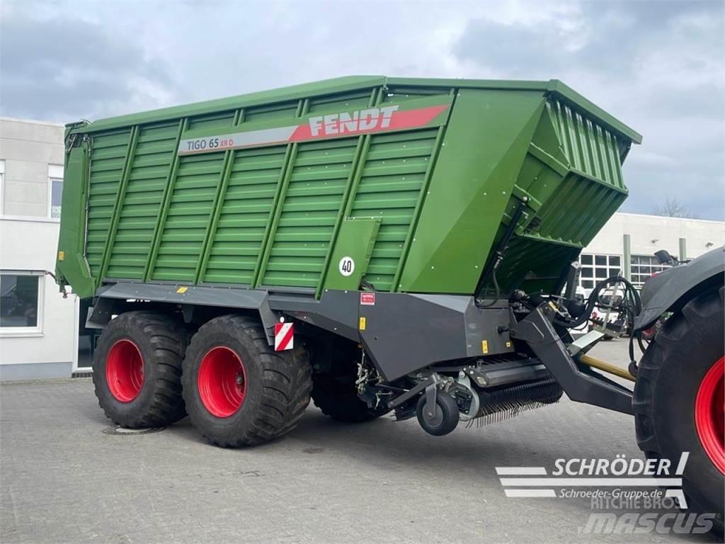 Fendt TIGO 65 XR Önrakodó pótkocsik