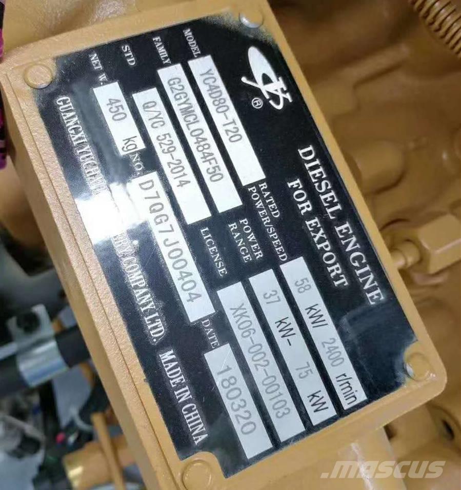 Yuchai YC4D80-T20 Motorok
