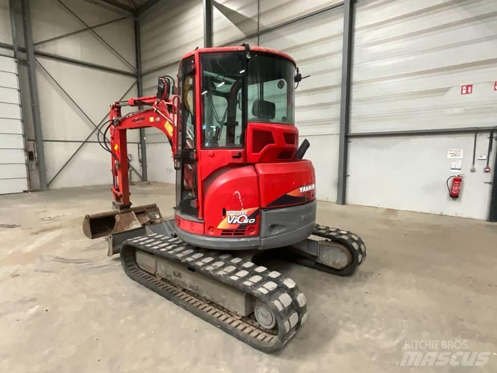 Yanmar Vio 50 U Mini kotrók < 7t