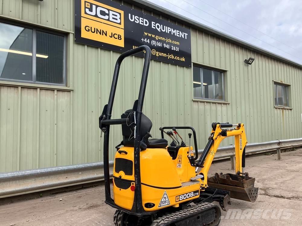 JCB MICRO 8008 Mini kotrók < 7t