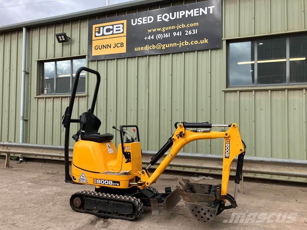 JCB MICRO 8008 Mini kotrók < 7t