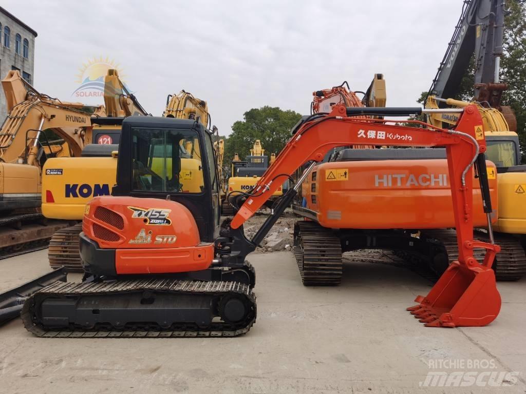 Kubota KX 155 Mini kotrók < 7t