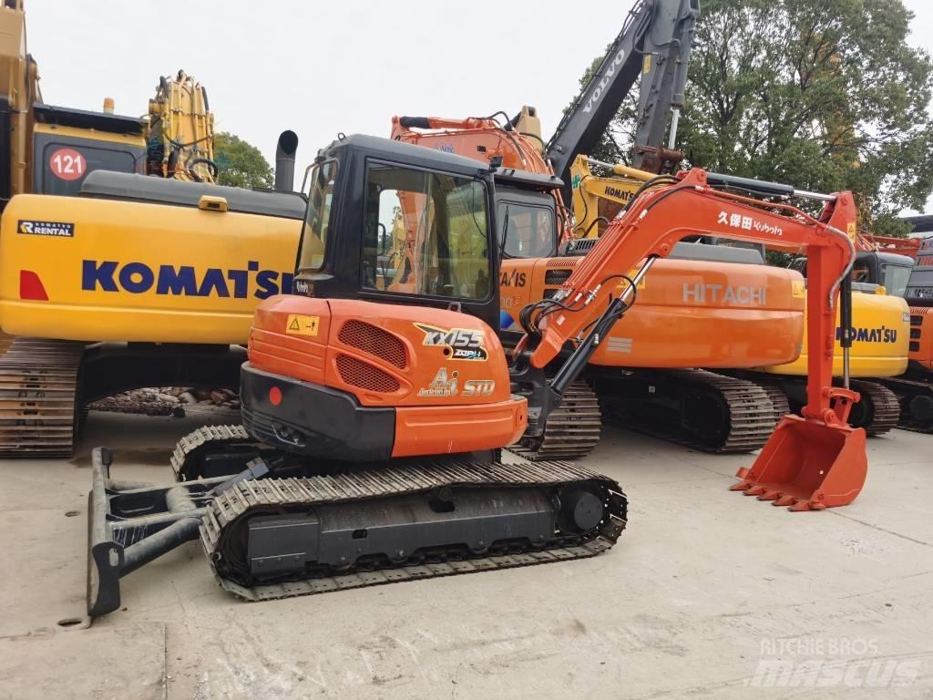 Kubota KX 155 Mini kotrók < 7t