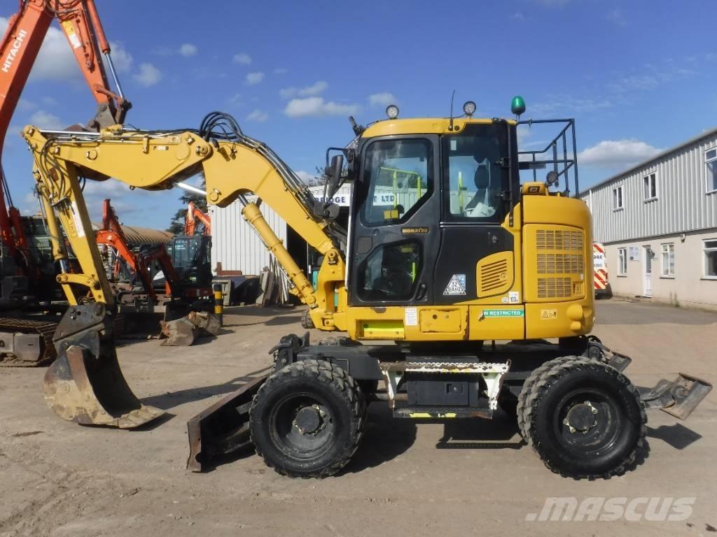 Komatsu PW118MR-11 Gumikerekes kotrók