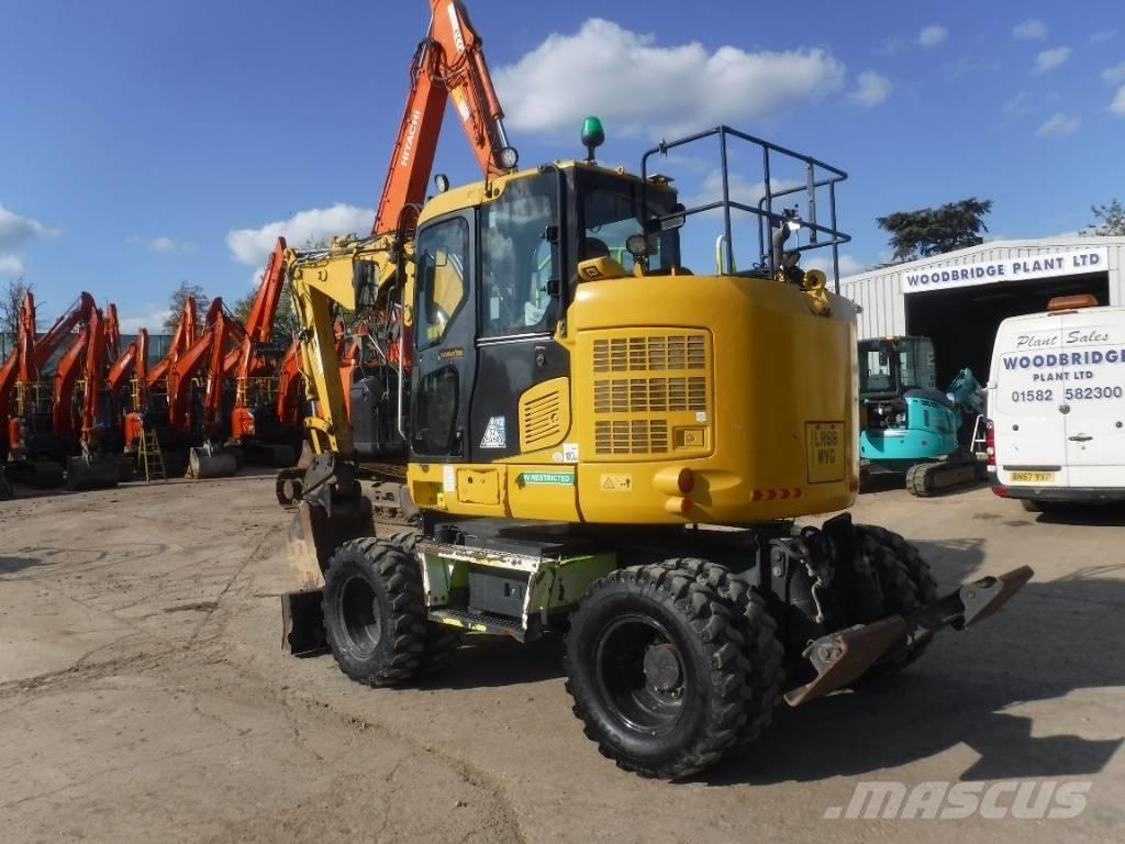 Komatsu PW118MR-11 Gumikerekes kotrók