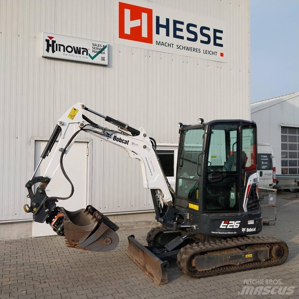 Bobcat E 26 Kabine Mini kotrók < 7t