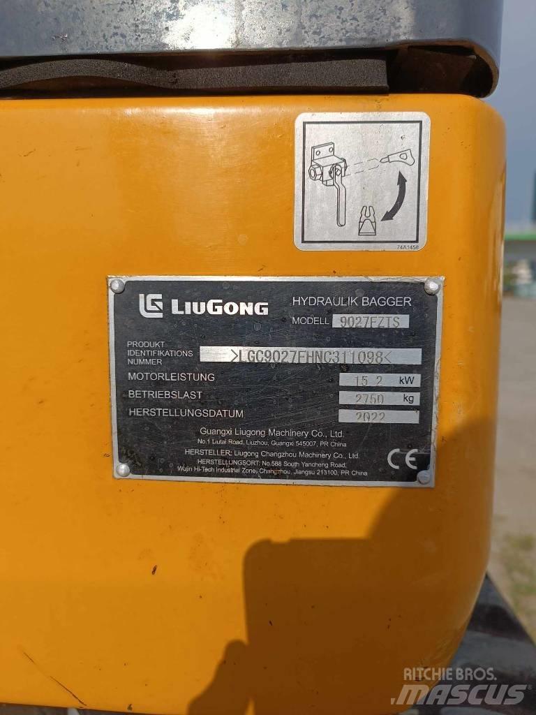 LiuGong 9027 FZTS Mini kotrók < 7t