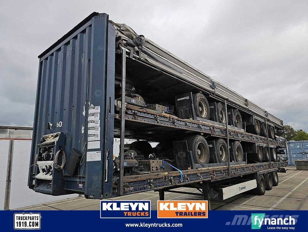 Krone N/A Elhúzható ponyvás félpótkocsik