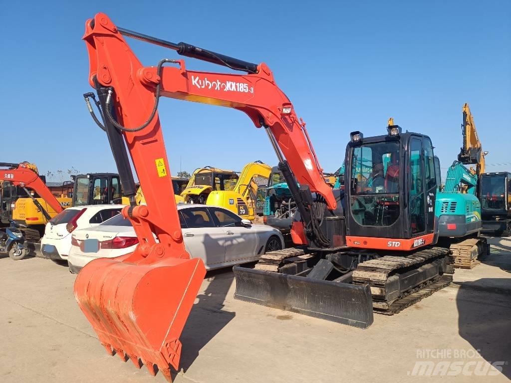 Kubota KX 185-3 Mini kotrók < 7t