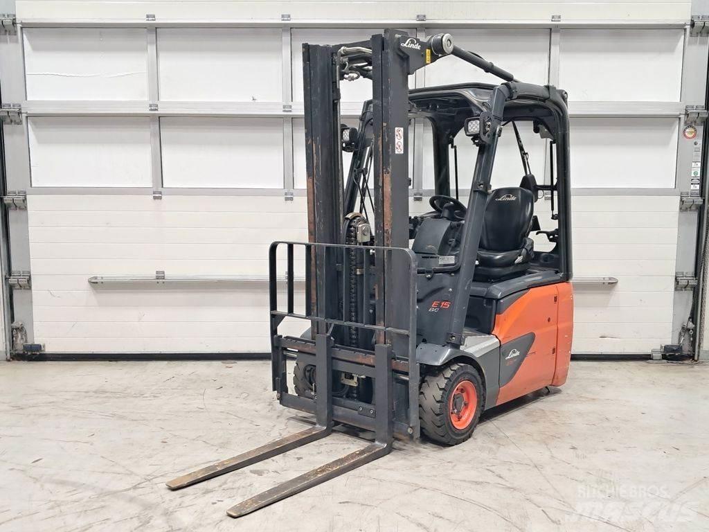 Linde E15-02 Elektromos targoncák