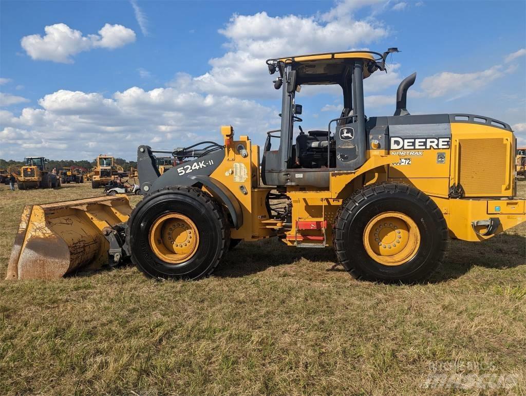 John Deere 524KII Gumikerekes homlokrakodók