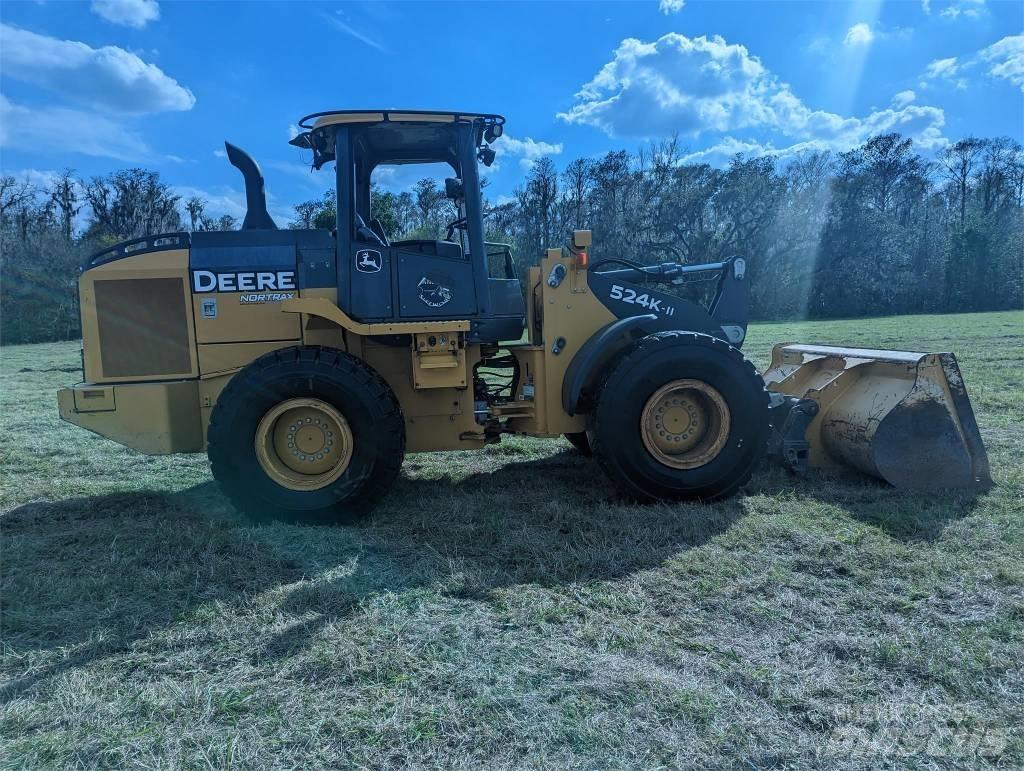 John Deere 524KII Gumikerekes homlokrakodók