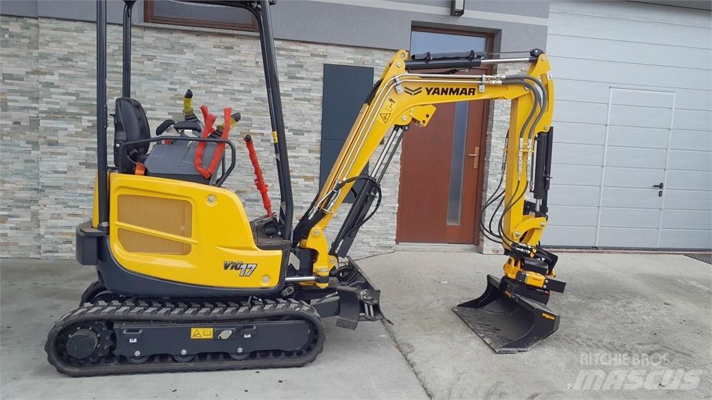 Yanmar Vio 17 Mini kotrók < 7t