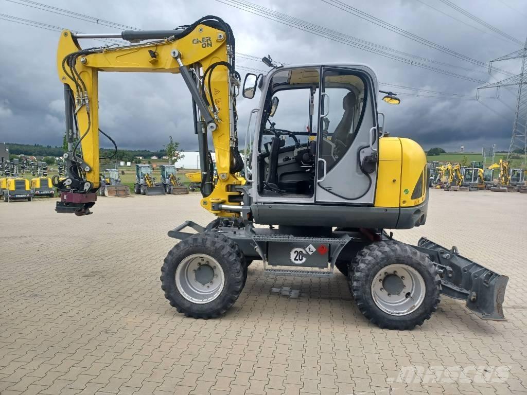 Wacker Neuson EW100 Gumikerekes kotrók