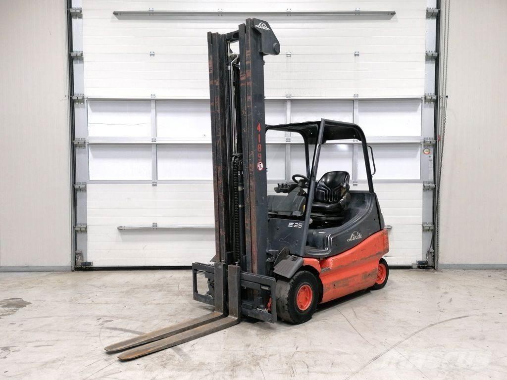Linde E25-02 Elektromos targoncák