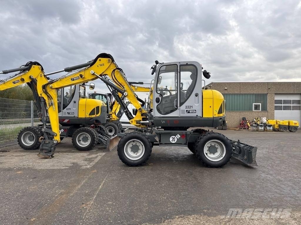 Wacker Neuson EW100 Gumikerekes kotrók