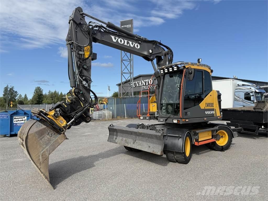 Volvo EWR130E Gumikerekes kotrók