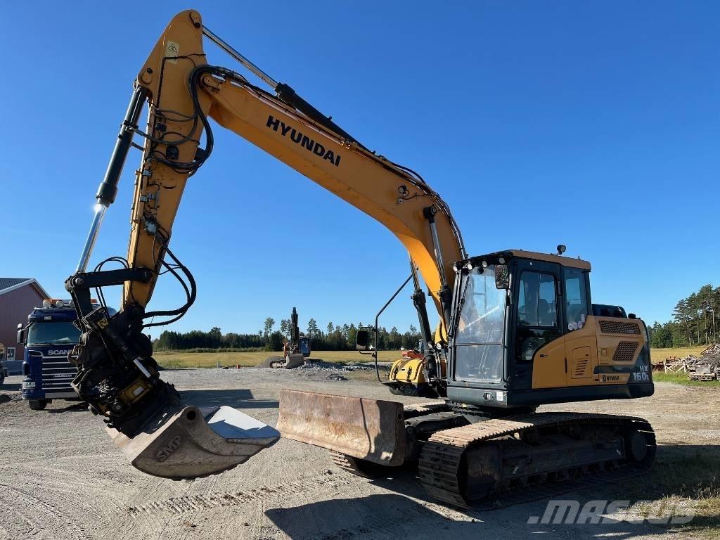 Hyundai HX 160 L Lánctalpas kotrók
