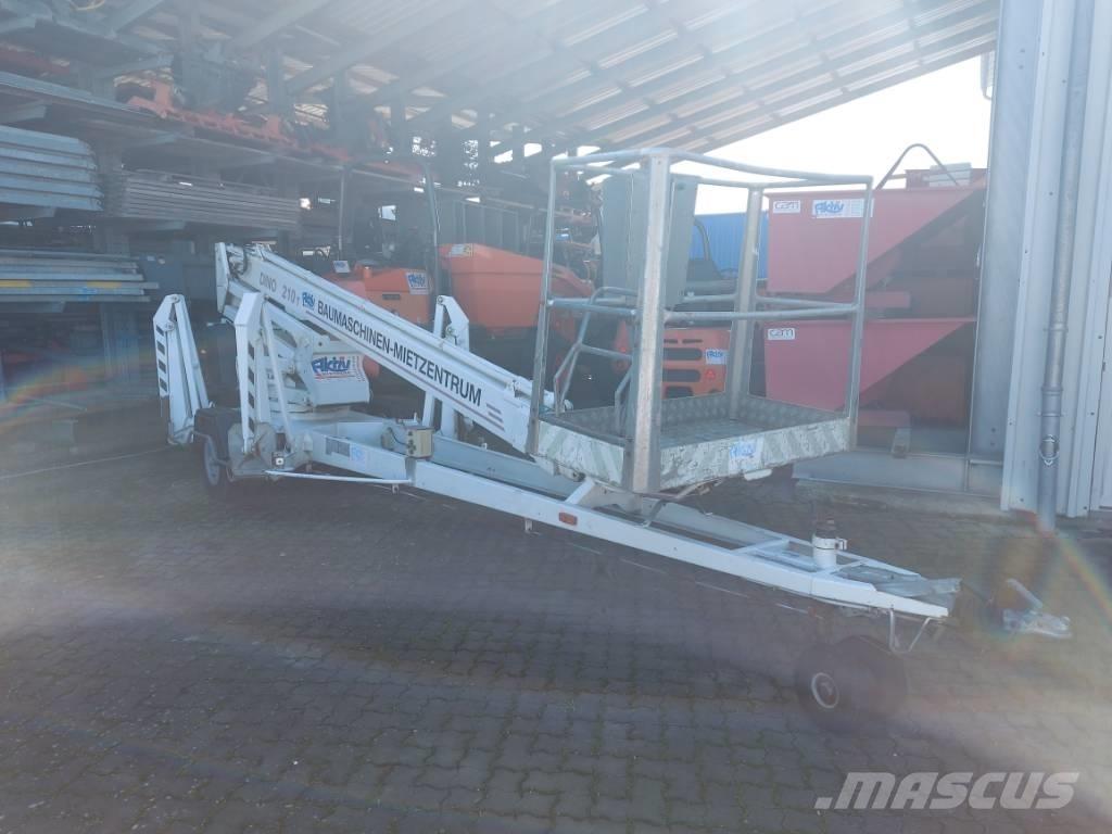 Dino 210 XT Pótkocsira szerelt emelők és állványok