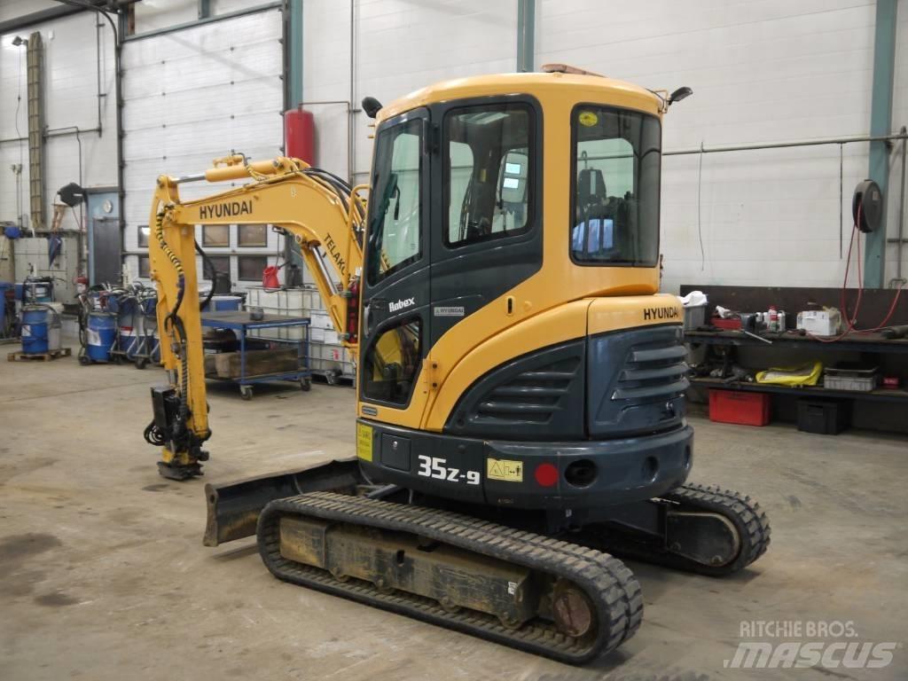 Hyundai R 35 Z-9 Mini kotrók < 7t