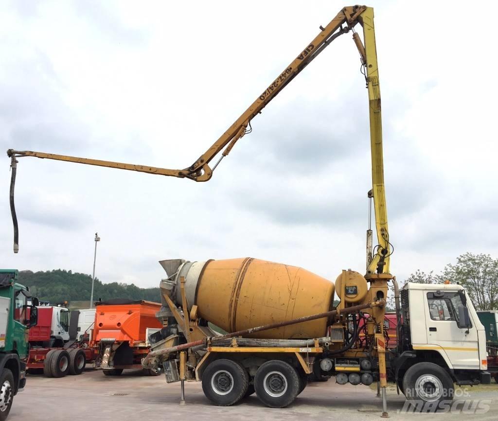 Volvo FL 10 320 Betonkeverők/Betonpumpák
