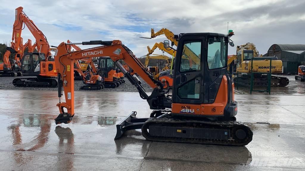 Hitachi ZX 48 U Mini kotrók < 7t