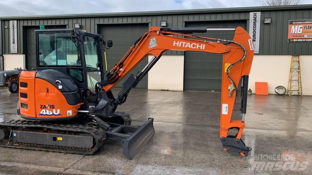 Hitachi ZX 48 U Mini kotrók < 7t