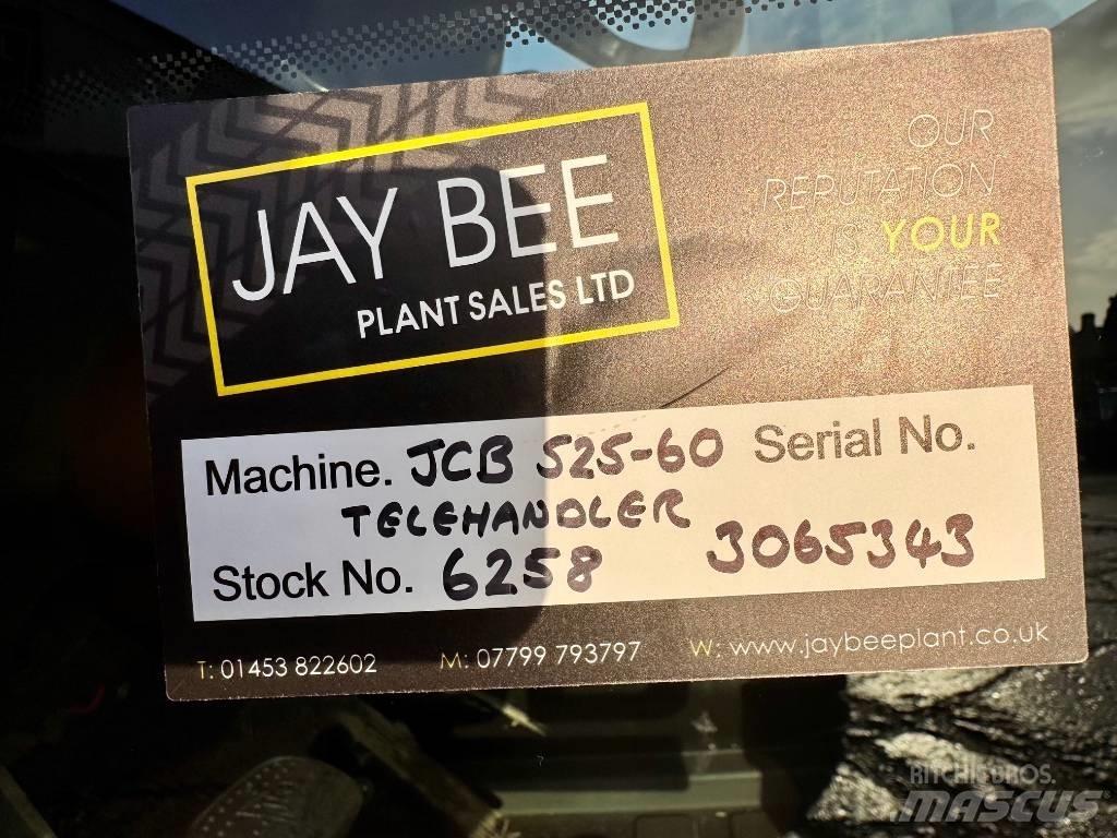JCB 525-60 Teleszkópos rakodók