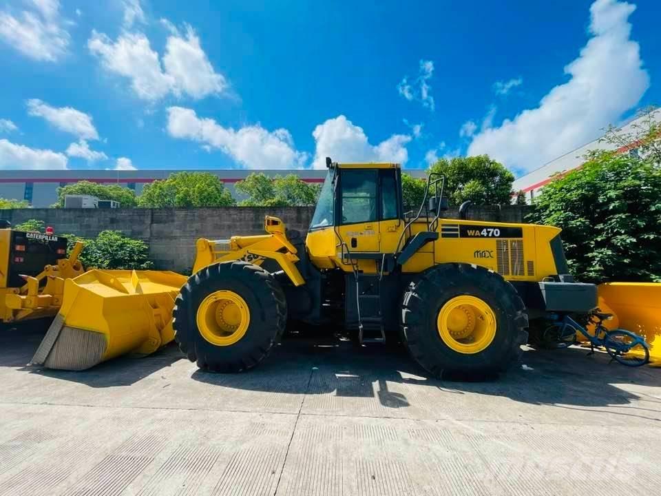 Komatsu wa470 Gumikerekes homlokrakodók