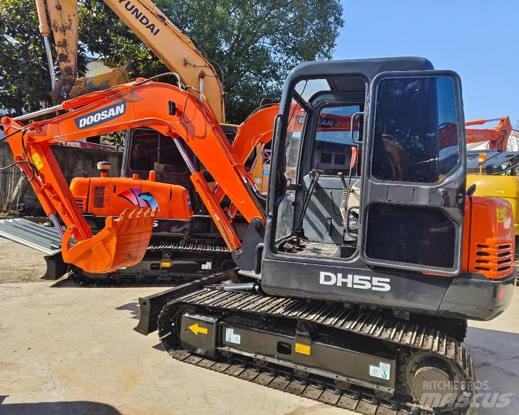 Doosan DH 55 Mini kotrók < 7t