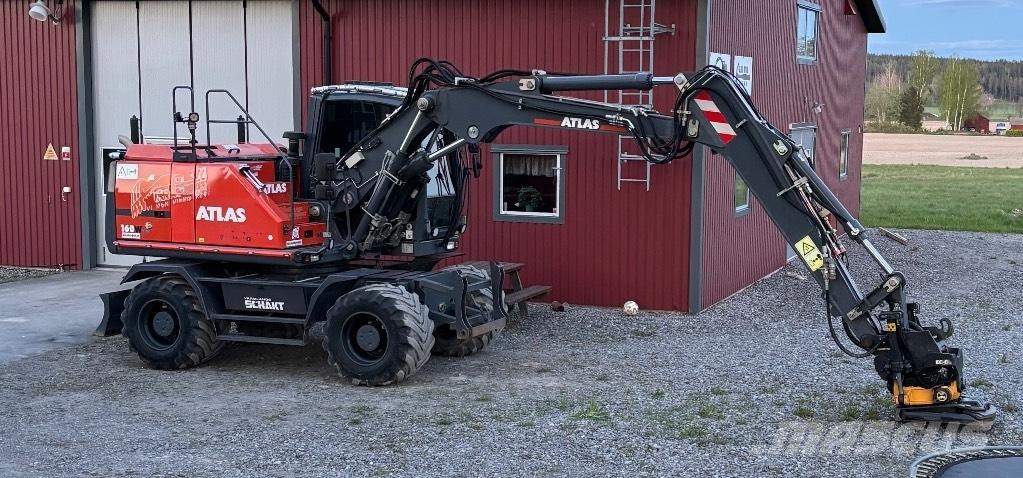 Atlas 160 W Gumikerekes kotrók