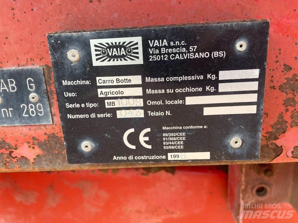 Vaia MB 100 Poranyag tartályos