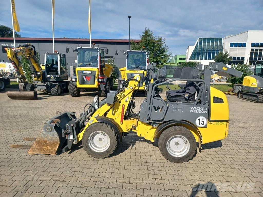 Wacker Neuson WL20e Gumikerekes homlokrakodók