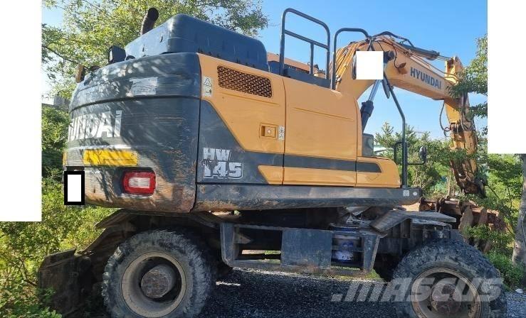 Hyundai HW145 Gumikerekes kotrók
