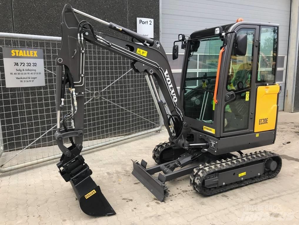 Volvo EC20E Mini kotrók < 7t