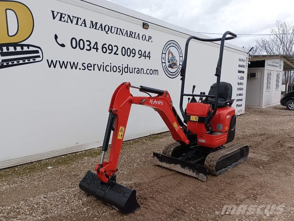 Kubota U 10 Mini kotrók < 7t