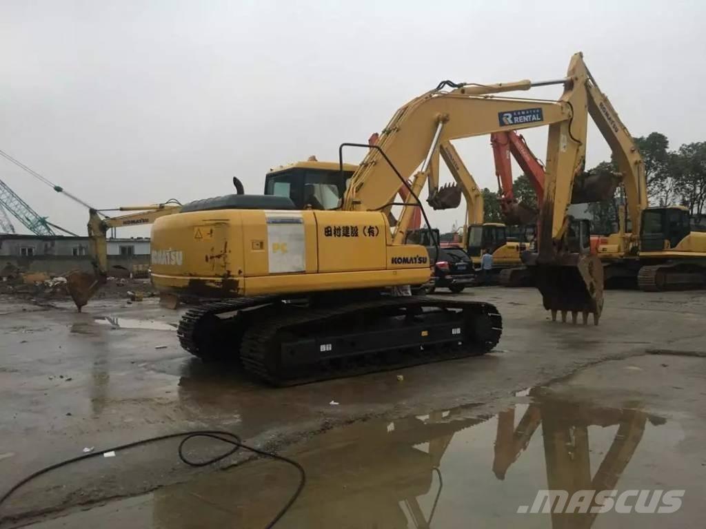 Komatsu pc200-7 Lánctalpas kotrók