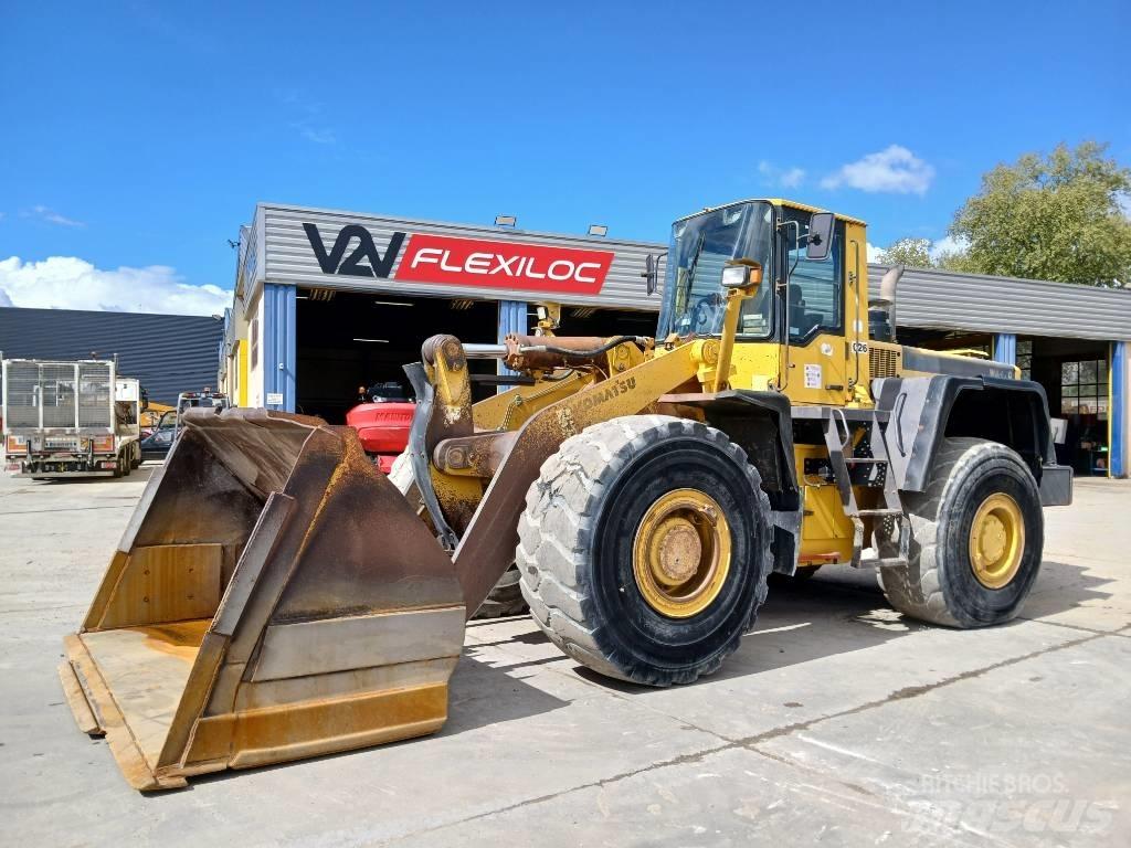 Komatsu WA 470-3H Gumikerekes homlokrakodók