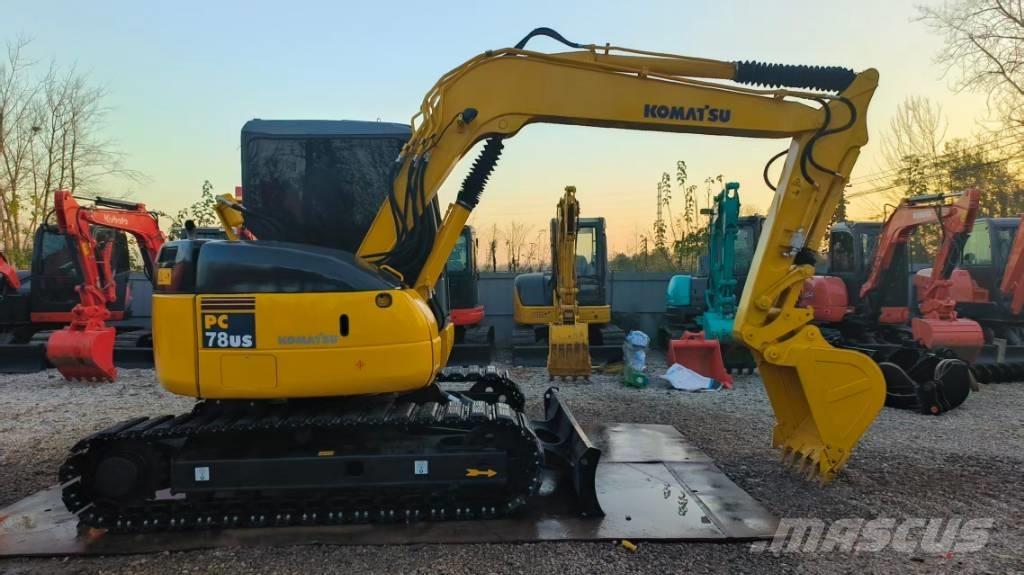 Komatsu PC 78 US Mini kotrók < 7t