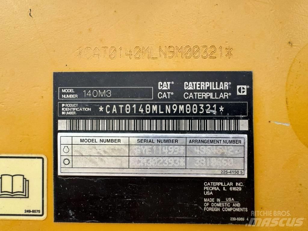 CAT 140M3 Gréderek