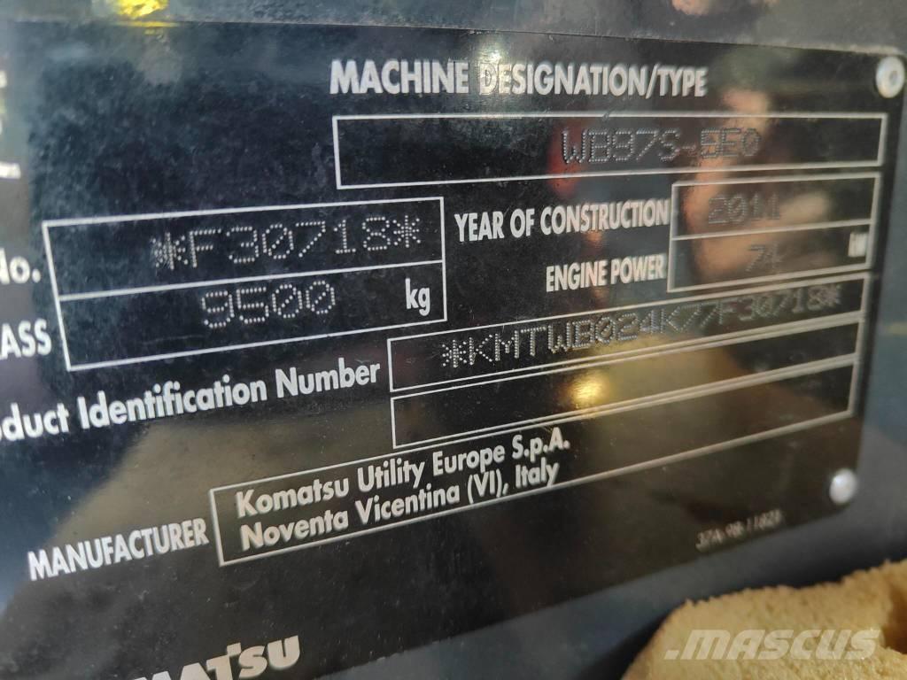 Komatsu WB97S-5E0 Kotrórakodók