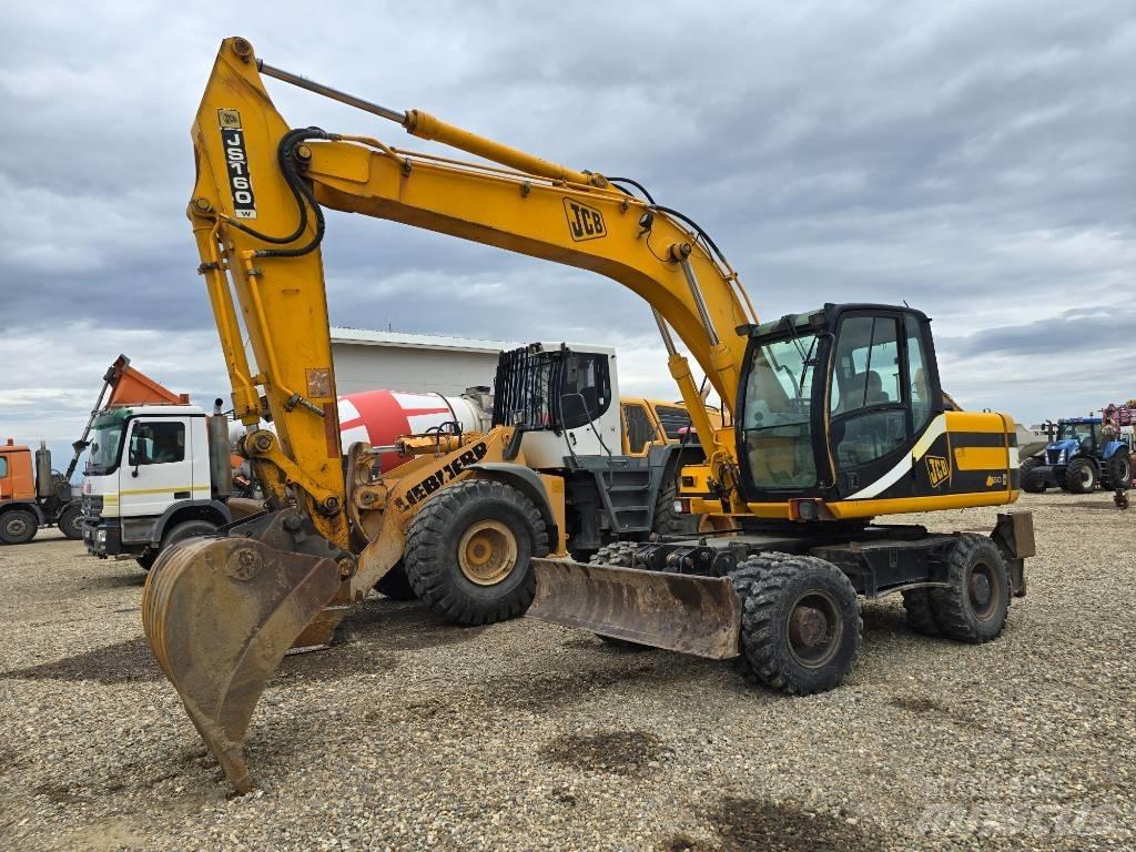 JCB JS 160 W Gumikerekes kotrók
