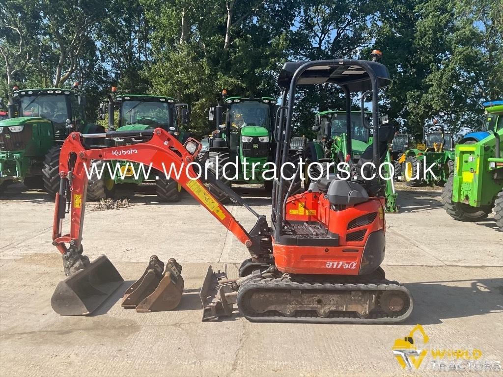Kubota U 17-3 Mini kotrók < 7t