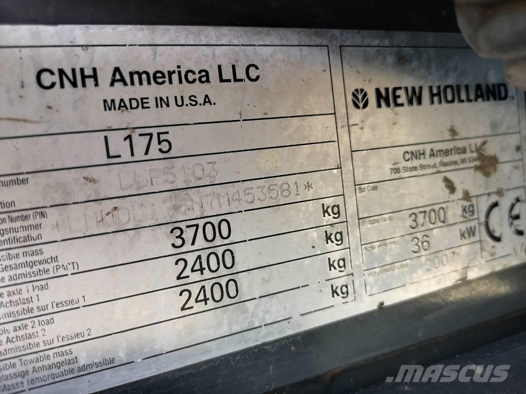 New Holland L 175 Kompaktrakodók