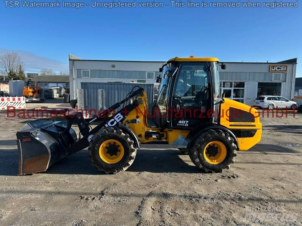 JCB 407 -Demo- Gumikerekes homlokrakodók