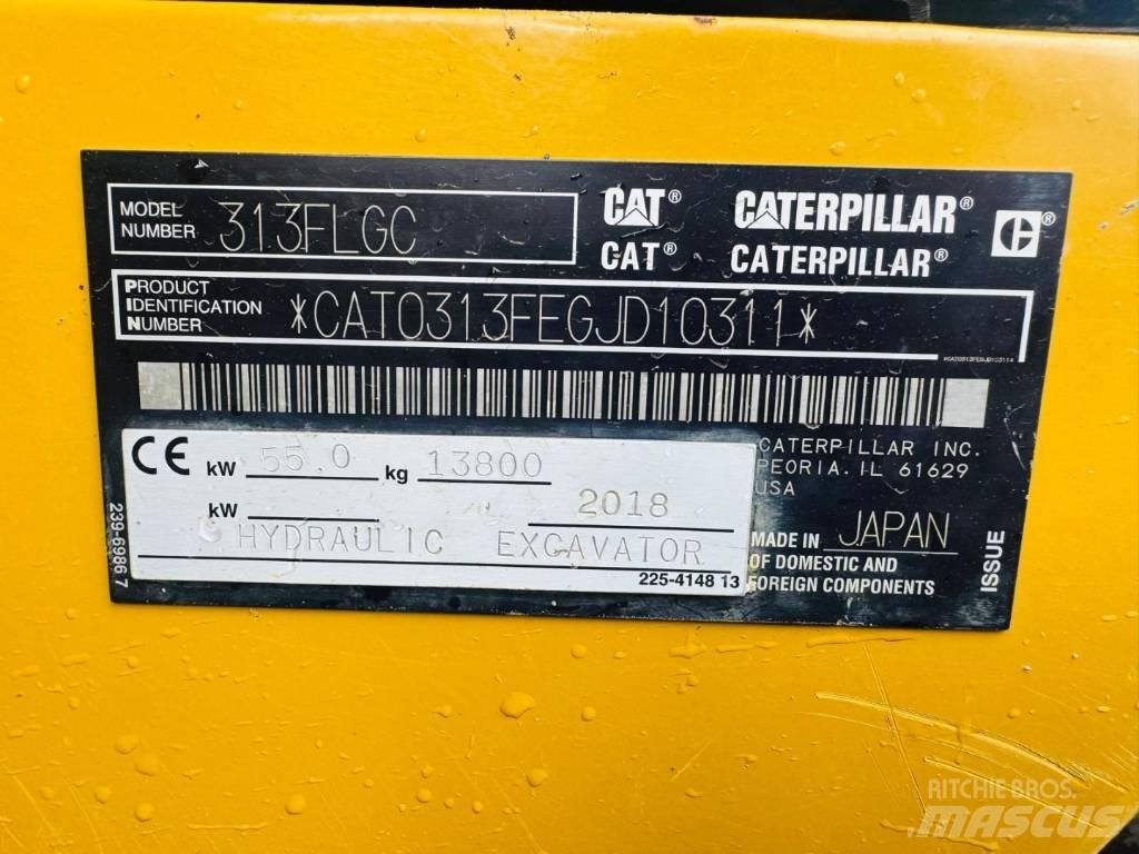 CAT 313 F LGC Lánctalpas kotrók
